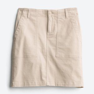 Off white Liverpool jean skirt